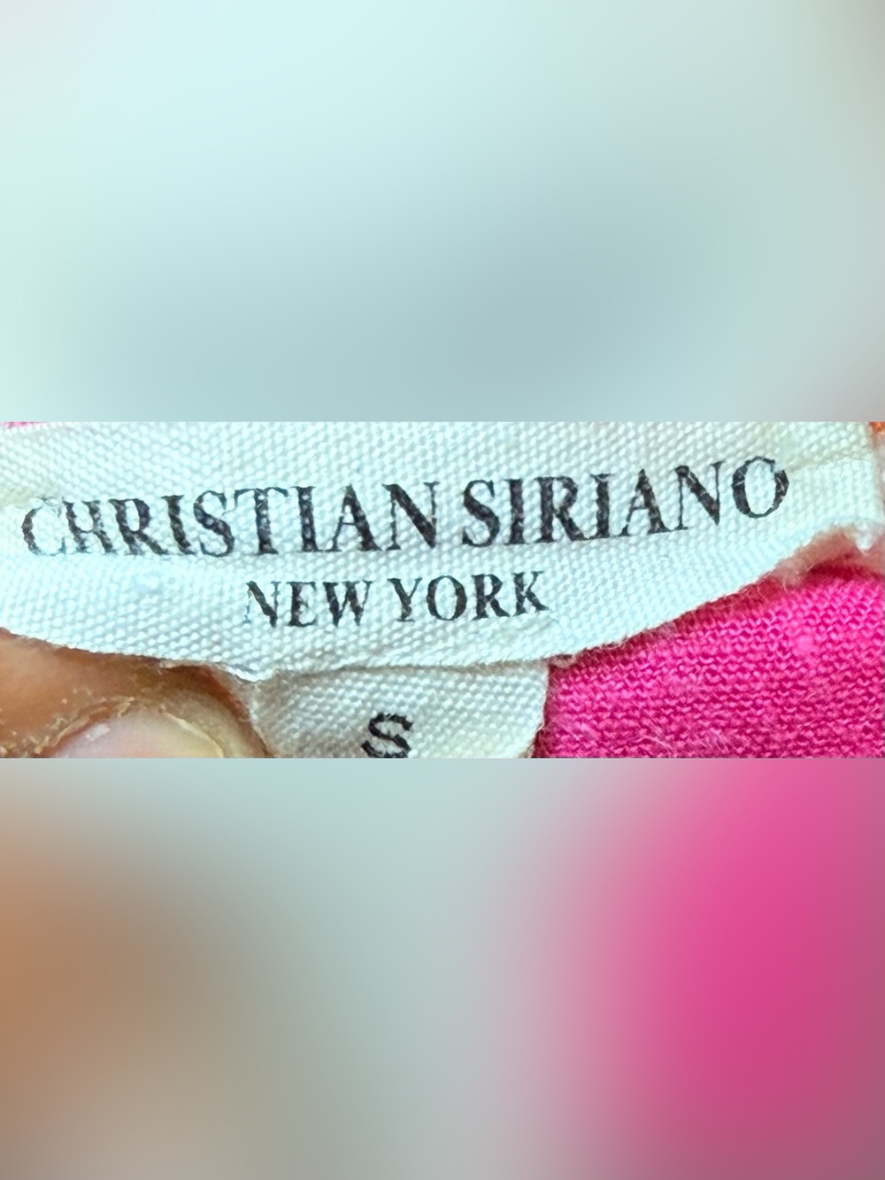 Christian Siriano women’s size small set Pink & Orange - Picture 8 of 10